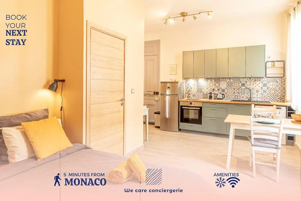 Cosy One Room Apartment Near Monaco Босолей